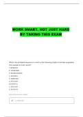 UNIVERSITY OF IDAHO BIOLOGY 114 EXAM THREE QUESTIONS AND CORRECT ANSWERS