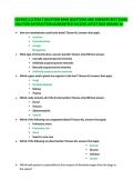 SCIENCE1111TEAS 7 QUESTION BANK QUESTIONS AND ANSWERS BEST EXAM SOLUTION SATISFACTION GUARANTEED SUCCESS LATEST 2026 GRADED A&plus;
