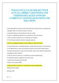 NUR 612 FINAL EXAM 2026-2027 WITH ACTUAL CORRECT QUESTIONS AND VERIFIED DETAILED ANSWERS CURRENTLY TESTING QUESTIONS AND SOLUTIONS 