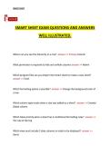 SMART SHEET &ndash; Well-Illustrated Exam Questions and Answers Complete Exam Material