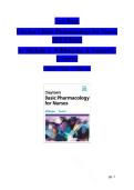 Test Bank For Clayton&rsquo;s Basic Pharmacology for Nurses 20th Edition by Michelle J&period; Willihnganz&comma; Samuel L&period; Gurevitz&comma; Bruce Clayton Complete Edition &vert;&vert; All Chapters Included&vert;&vert; 100&percnt; Verified Answers&vert;&vert; Latest Edition&vert;&vert;