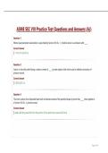 ASME SEC VIII Practice Test Questions and Answers &lpar;AJ&rpar;