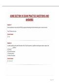 ASME EXAM QUESTIONS AND ANSWERS