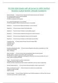 PCI DSS &lpar;QSA Study&rpar; with all Correct & 100&percnt; Verified Answers &vert;Latest Version &vert;Already Graded A&plus;