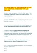 WGU C784 OBJECTIVE ASSESSMENT LATEST 2026  EXAM QUESTIONS AND CORRECT DETAILED  ANSWERS