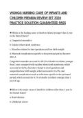 WONGS NURSING CARE OF INFANTS AND CHILDREN PREMIUM REVIEW SET 2026 PRACTICE SOLUTION GUARANTEED PASS