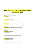 Biochemistry Lab Exam 1 Prep 2025&ndash;2026 &mdash; A&plus; Verified Questions & AnswersBiochemistry Lab Exam 1 &ndash; 2025&sol;2026 &ndash; Practice Questions and Verified Answers