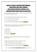 NUR 251 EXAM 2 QUIZZES 2026&vert;VERIFIED QUESTIONS AND 100&percnt; CORRECT SOLUTIONS&vert;UPDATED VERSION &excl;&excl;&excl;&vert;A&plus; GRADED&vert;EXAM READY&vert;95&percnt; SUCCESS RATE