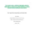 WGU D630 TASK 2&colon; APPLIES THEORIES&comma; DESIGN PRINCIPLES&comma; AND EVALUATION MODELS &vert; LATEST UPDATE WITH COMPLETE SOLUTIONS
