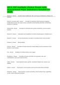 HCA 102 multiple choice Exam with Guaranteed Pass Solutions Graded A&plus; 2026&period;