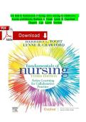 Test Bank for Fundamentals of Nursing&colon; Active Learning for Collaborative &Tab; Practice 3rd Edition by Barbara L&period; Yoost&comma; Lynne R&period; Crawford &Tab;  Chapter 1-42 Latest Version