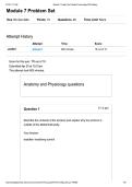 BIOL 103&vert; Module 7 Problem Set&lowbar; Medical Terminology-2026-Dalbey&vert; With complete solution&vert; University of Alaska