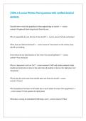 USPA A License Written Test questions with verified detailed answers