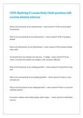 USPA Skydiving B License Study Guide questions with accurate detailed solutions