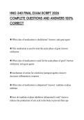 HNG 540 FINAL EXAM SCRIPT 2026 COMPLETE QUESTIONS AND ANSWERS 100&percnt; CORRECT