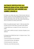 XACTIMATE CERTIFICATION 2024 BUNDLED EXAM ACTUAL EXAM PAPER 2026 QUESTIONS AND ANSWERS 100&percnt; CORRECT GRADED A&plus;