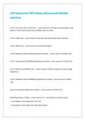 AFF-instructor USPA Exam with accurate detailed solutions