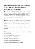 XACTIMATE QUALIFICATION 2026 COMPLETE SCRIPT PRACTICE MATERIAL DETAILED RESPONSE SET DISTINCTION