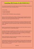 Gerontology HESI Practice GUARANTEED PASS &excl;&excl;