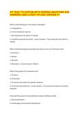 ATI TEAS Exam &ndash; Complete Study Guide with Practice Questions and Detailed Answer Explanations