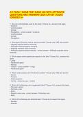 ATI TEAS Exam &ndash; Complete Review Guide with Practice Questions and Detailed Rationales
