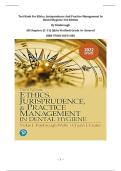 Test Bank For Ethics&comma; Jurisprudence And Practice Management In Dental Hygiene 3rd Edition By Kimbrough &vert; All Chapters &lpar;1-11&rpar; Q&As Verified&vert; Grade A&plus; Assured