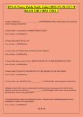 TEXAS Notary Public Study Guide &lpar;2025&rpar; EXAM GET IT RIGHT THE FIRST TIME &excl;&excl;