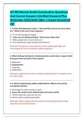 ATI RN Nursing Care of Children Examination  Questions And Correct Answers &lpar;Verified  Answers&rpar; Plus Rationales 2025&sol;2026 Q&A &vert;  Instant Download Pdf 
