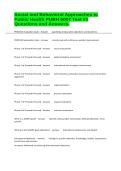 Social and Behavioral Approaches to Public Health PUBH 6007 Test &num;1 Questions and Answers&period;