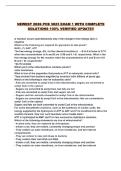 NEWEST 2026 PCB 3023 EXAM 1 WITH COMPLETE SOLUTIONS 100&percnt; VERIFIED UPDATE&excl;&excl;