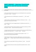 ARFF DRIVER &ndash; Operator Final Exam Questions and All Correct Answers 2026&period;