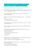 ARFF Practice Test Questions with All Correct Answers 2025-2026 Update&period; 