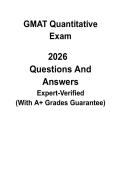 GMAT Quantitative 2026 &vert; Focus Edition Quantitative Reasoning Study Guide & Practice Questions PDF