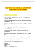 &Tcy;&Acy;&Rcy; 250 EXAM QUESTIONS WITH VERIFIED ANSWERS &vert; New Update 2026&sol;2027 &vert; Graded A&plus; &vert; 100&percnt; Solved&period;