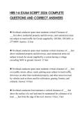 HRB 1-6 EXAM SCRIPT 2026 COMPLETE QUESTIONS AND CORRECT ANSWERS