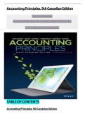 Solution Manual for Accounting Principles&comma; 9th Canadian Edition &ndash; Volumes 1 & 2 &vert; Complete Step-by-Step Solutions &vert; Verified & Exam-Ready