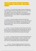 ENA ESI 2&period;0 EXAM &lpar;ACTUAL 2026&sol;2027&rpar; QUESTIONS & VERIFED ANSWERS &vert; NEWEST UPDATE &vert; 100&percnt; CORRECT ANSWERS&period;