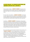 AC HPAT BIOLOGY 126 VERIFIED QUESTIONS AND  ANSWERS UPDATED 2026