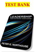 Introduction to Leadership&colon; Concepts and Practice &ndash; 7th Edition &ndash; &lpar;Course not specified&rpar; &ndash; 2026&sol;2027 &ndash; Complete Test Bank