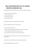 WGU C182 Introduction to IT All Module Objective Assessment &ndash; Verified Practice Q&A &lpar;2026&sol;2027&rpar;