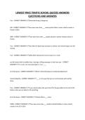 LOWEST PRICE TRAFFIC SCHOOL QUIZZES ANSWERS QUESTIONS AND ANSWERS