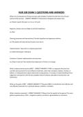 NUR 108 EXAM 1 QUESTIONS AND ANSWERS