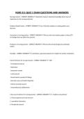 NURS 311 QUIZ 1 EXAM QUESTIONS AND ANSWERS&period;