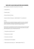 NURS 2207 GI QUIZ EXAM QUESTIONS AND ANSWERS&period;