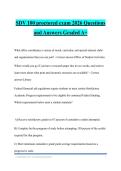 SDV 100 proctored exam 2026 Questions and Answers Graded A&plus;