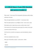 L3 CERAD theory Exam 2026 Questions and Answers Graded A&plus;