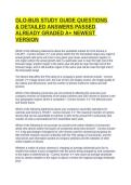GLO-BUS STUDY GUIDE QUESTIONS & DETAILED ANSWERS PASSED ALREADY GRADED A&plus; NEWEST VERSION
