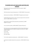 TN BUSINESS AND LAW EXAM QUIZZES QUESTIONS AND ANSWERS