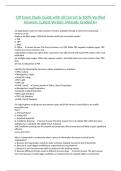 CIP Exam Study Guide with all Correct & 100&percnt; Verified Answers &vert;Latest Version &vert;Already Graded A&plus;