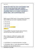 ATI RN Comprehensive Predictor Exam Review &ndash; Verified Questions & Answers for Certification Success 2026&sol;2027